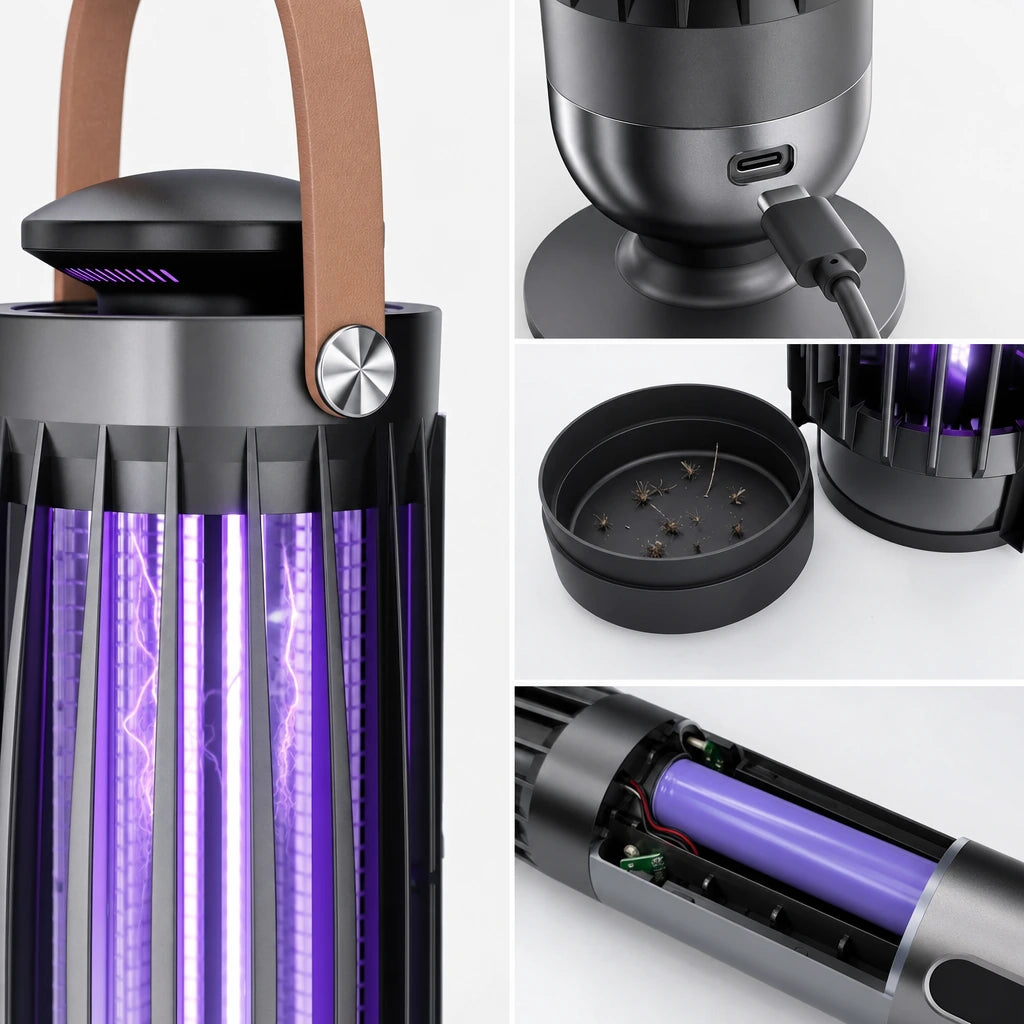 Block 2 — Rechargeable Electric Mosquito Killer Lamp
