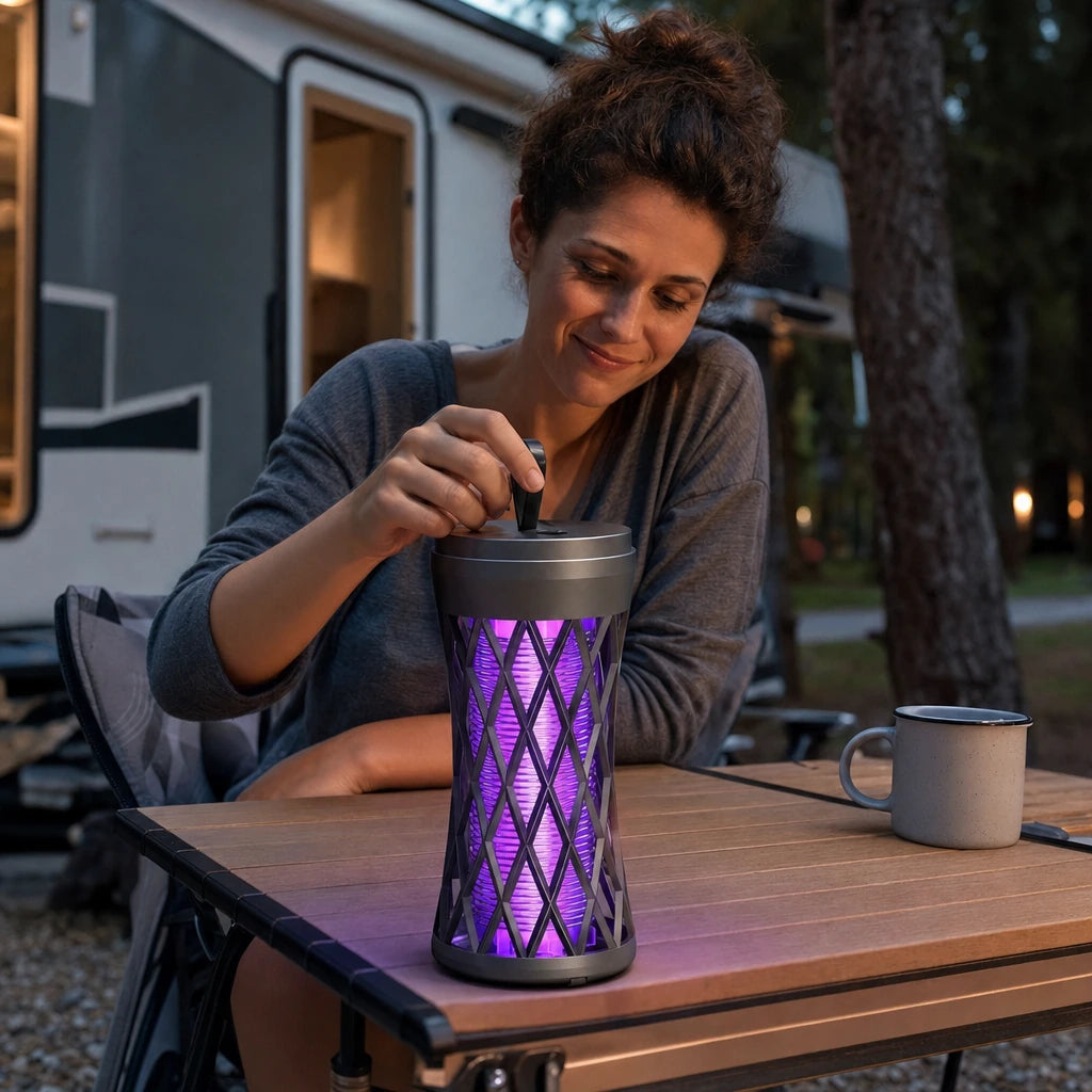 Block 3 — Rechargeable Mosquito Trap Lamp