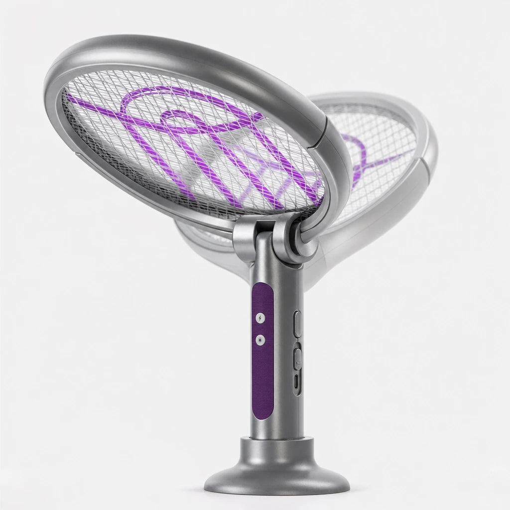Block 2 — Rotating Head Bug Zapper Racket