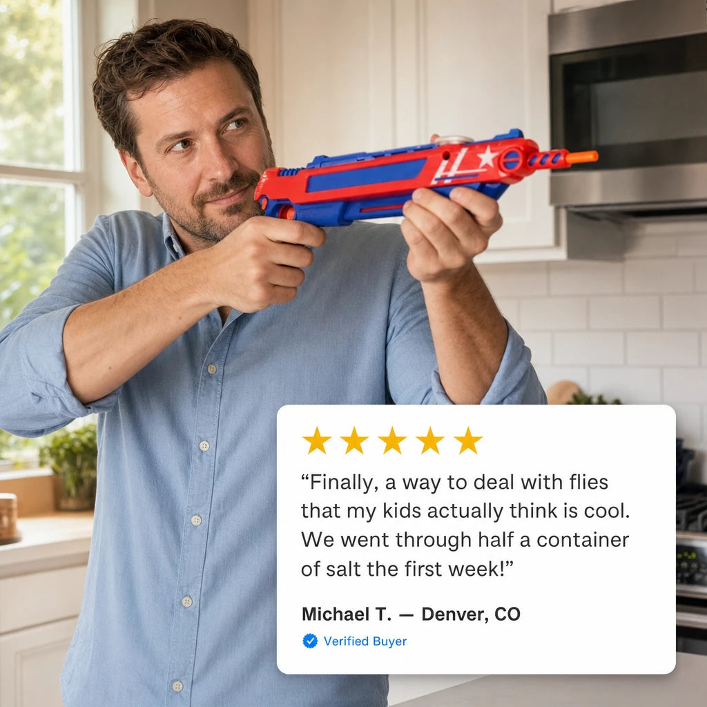 Salt Gun Fly & Mosquito Killer