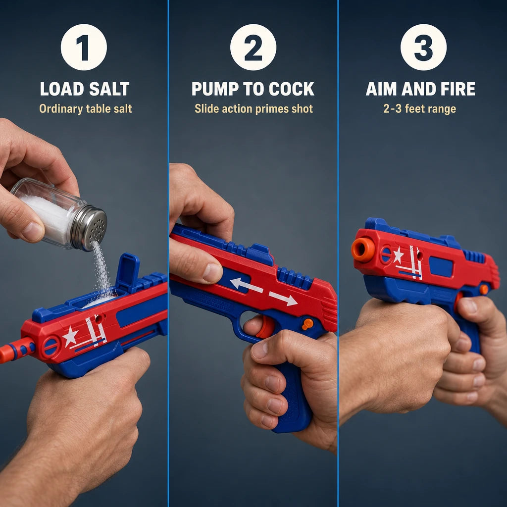 Salt Gun Fly & Mosquito Killer