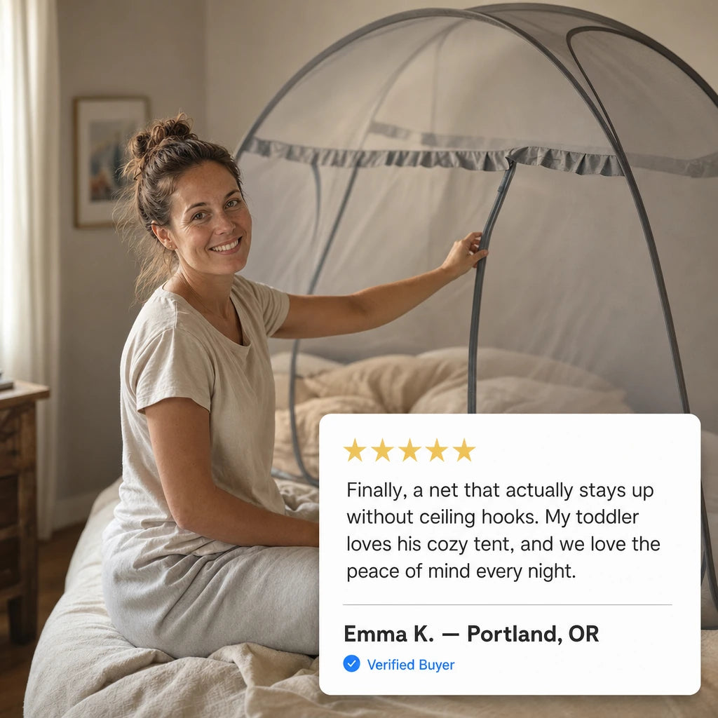 Pop-Up Yurt Mosquito Net