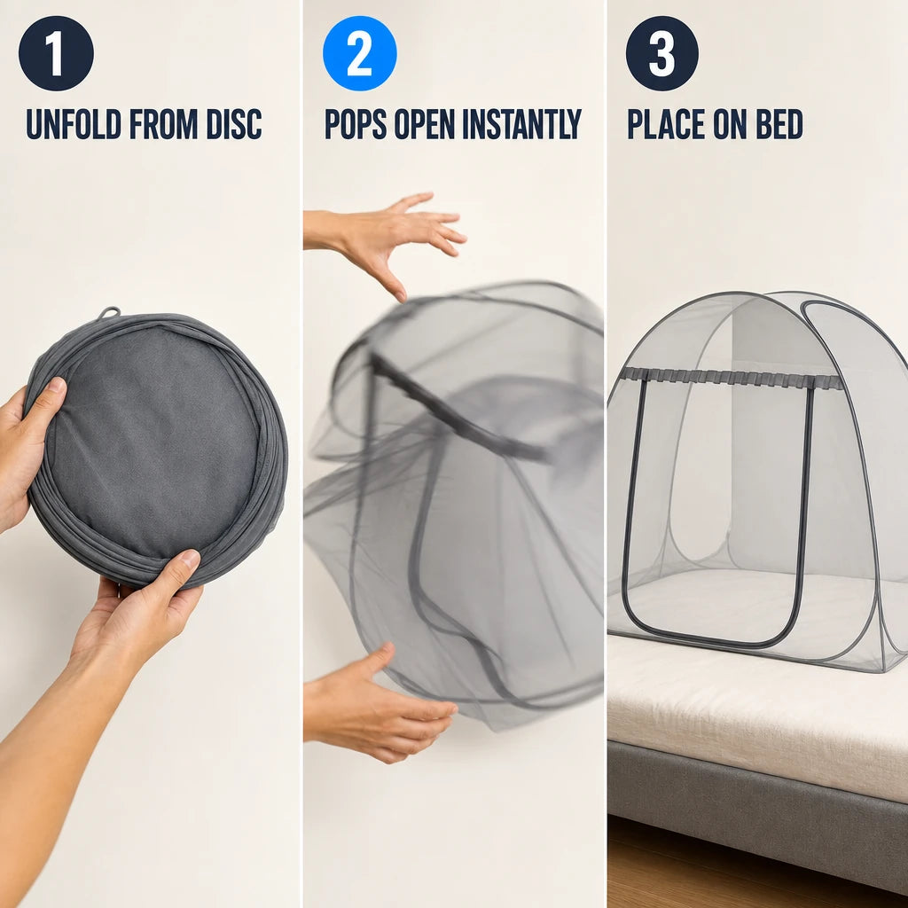 Pop-Up Yurt Mosquito Net