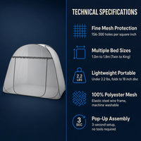 Pop-Up Yurt Mosquito Net