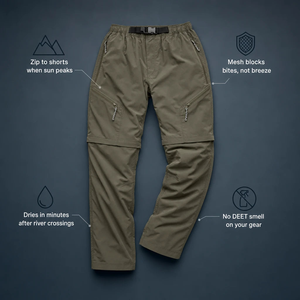 Quick-Dry Tactical Cargo Pants