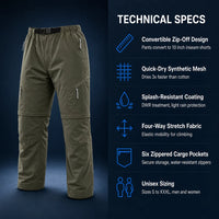 Quick-Dry Tactical Cargo Pants