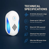 Ultrasonic Electric Pest Repeller
