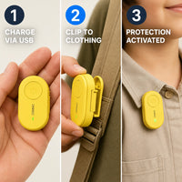 Wearable Ultrasonic Insect Repeller – Flea & Mite Device