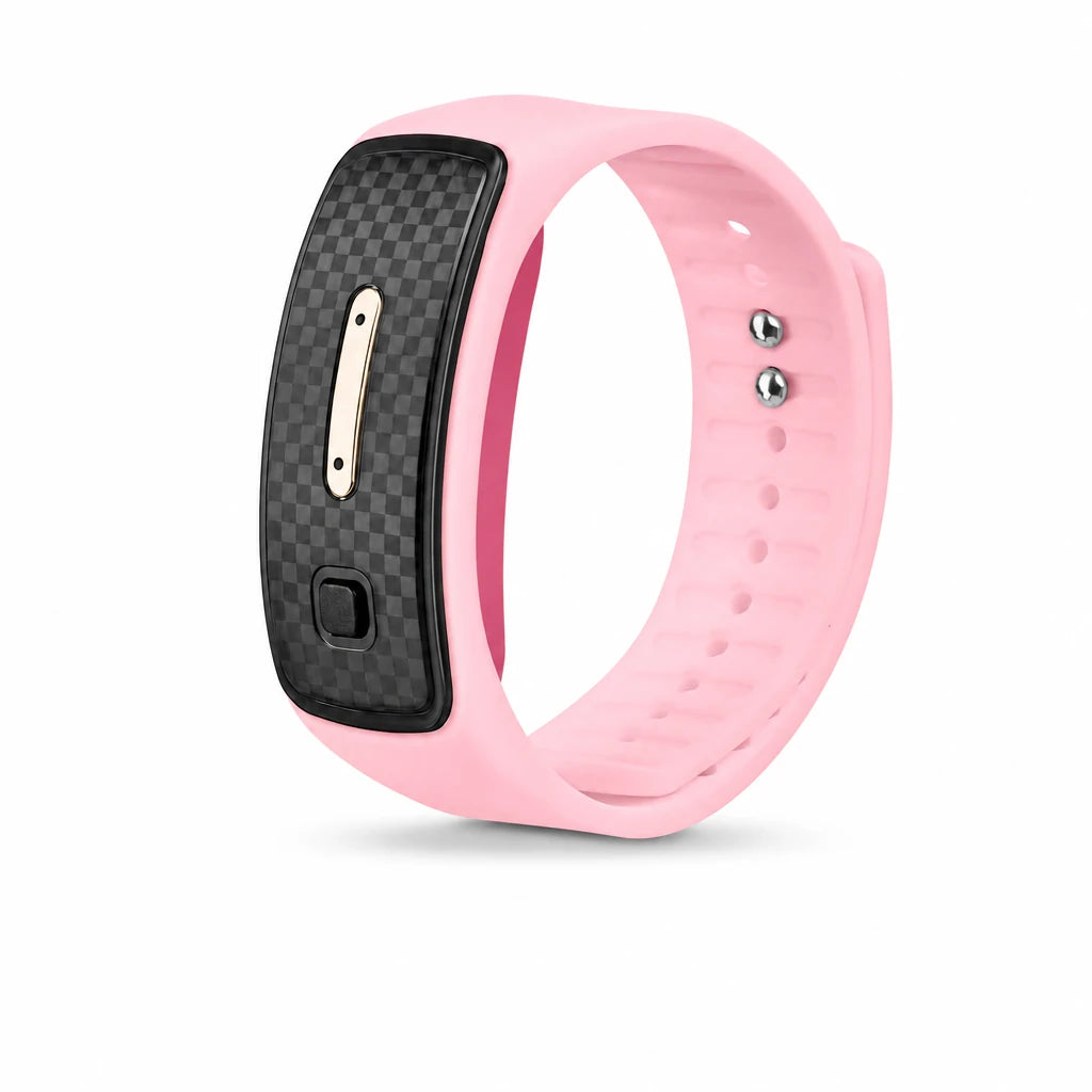 Portable Ultrasonic Mosquito Repellent Bracelet Watch