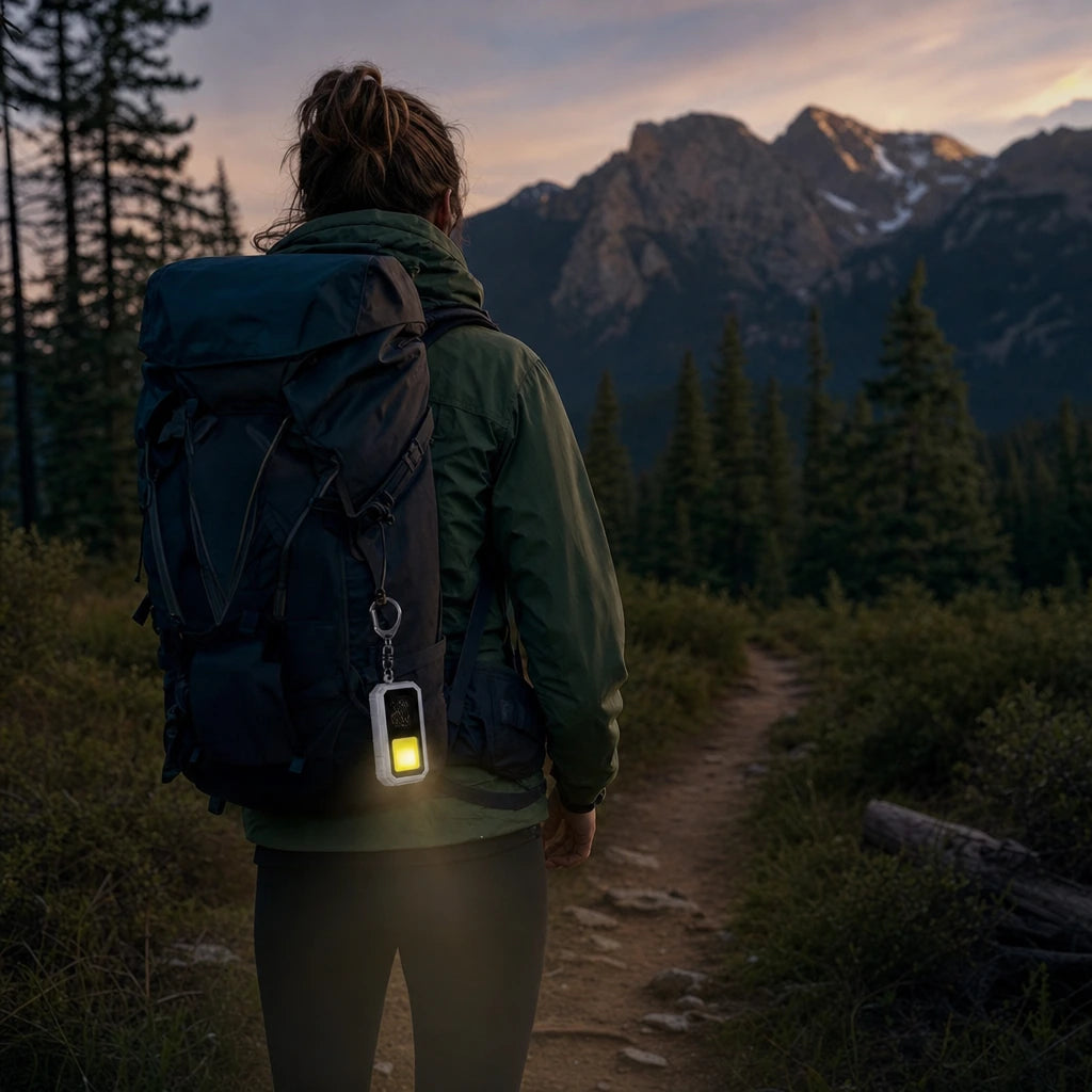 Block 1 — Ultrasonic Mosquito Repellent Clip with LED Light