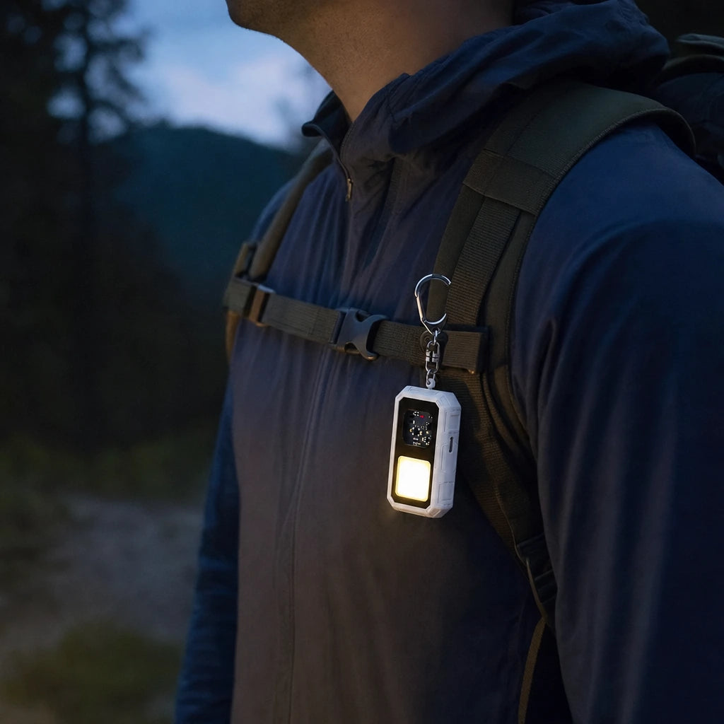 Block 3 — Ultrasonic Mosquito Repellent Clip with LED Light