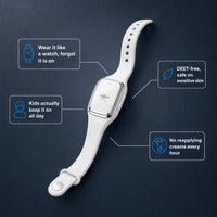 Ultrasonic Mosquito Repellent Wristband