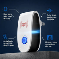 Ultrasonic Pest Repellent Plug-In – Mice & Spiders