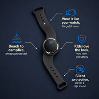 Ultrasonic Mosquito Repellent Watch Band