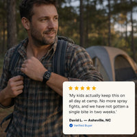 Ultrasonic Mosquito Repellent Wristband with Time Display