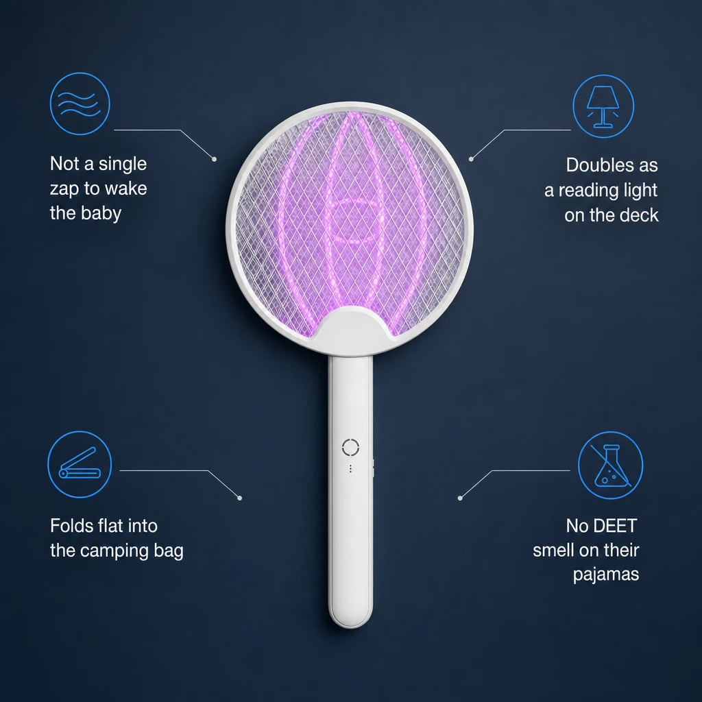 4-in-1 Foldable Electric Bug Zapper