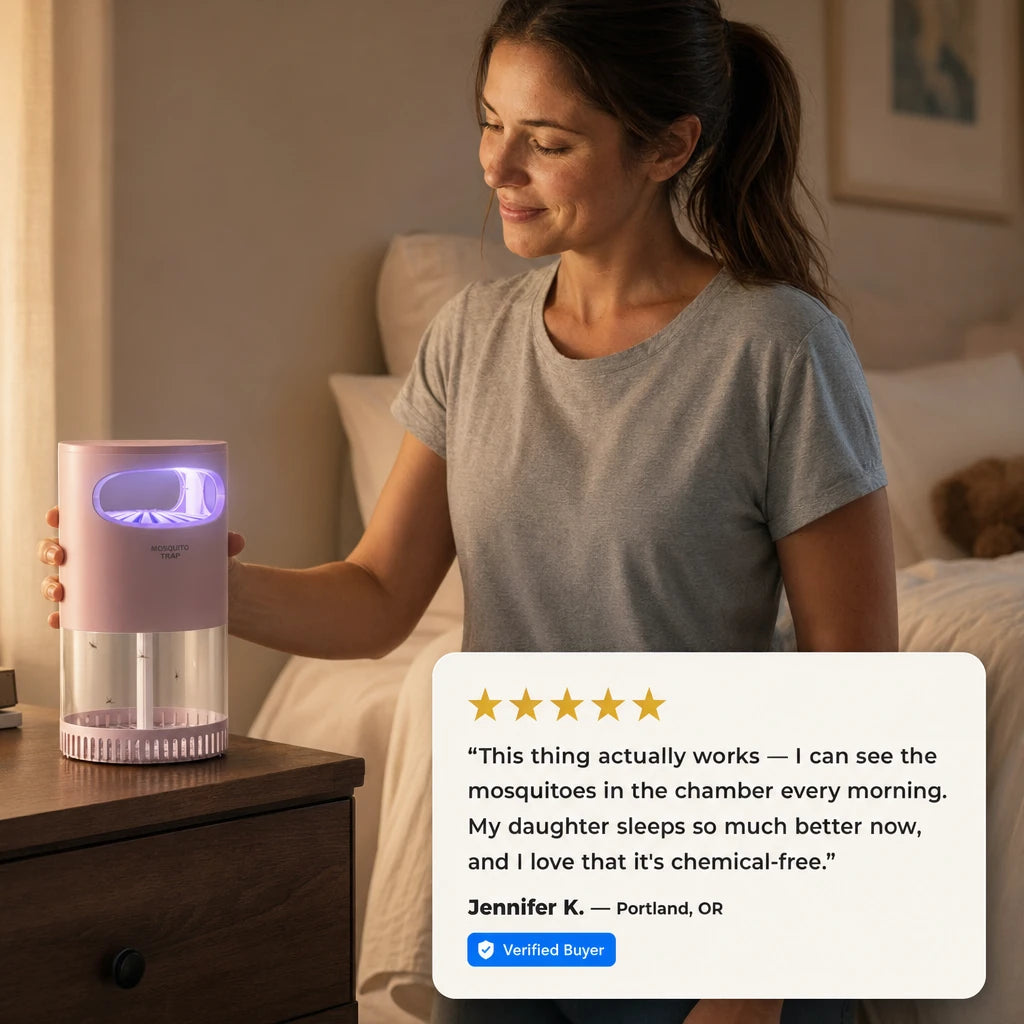 Advanced Bionic Mosquito Trap Lamp – USB Powered