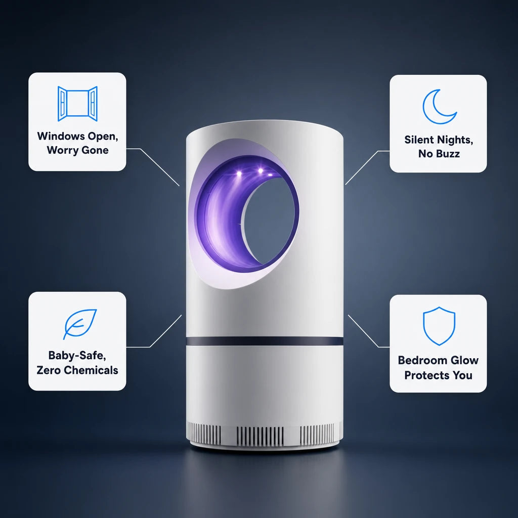 USB LED Mosquito Killer Night Light