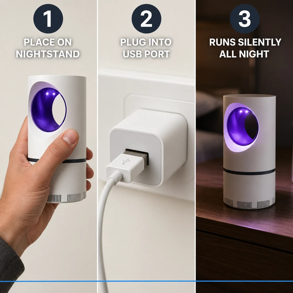 USB LED Mosquito Killer Night Light