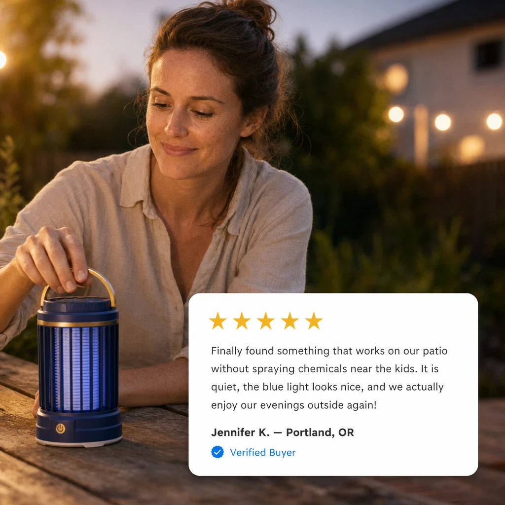 USB Rechargeable Mosquito Killer Lamp