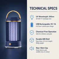 USB Rechargeable Mosquito Killer Lamp