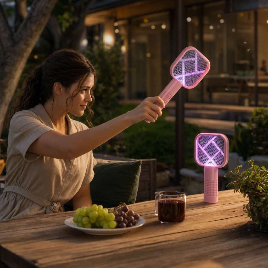 Block 1 — USB Mosquito Swatter & UV Trap Lamp