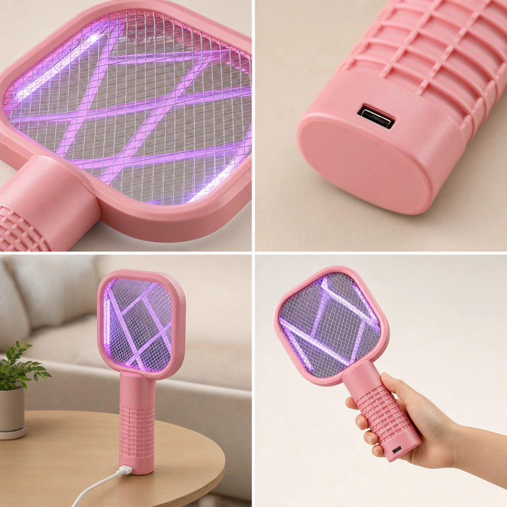 Block 2 — USB Mosquito Swatter & UV Trap Lamp