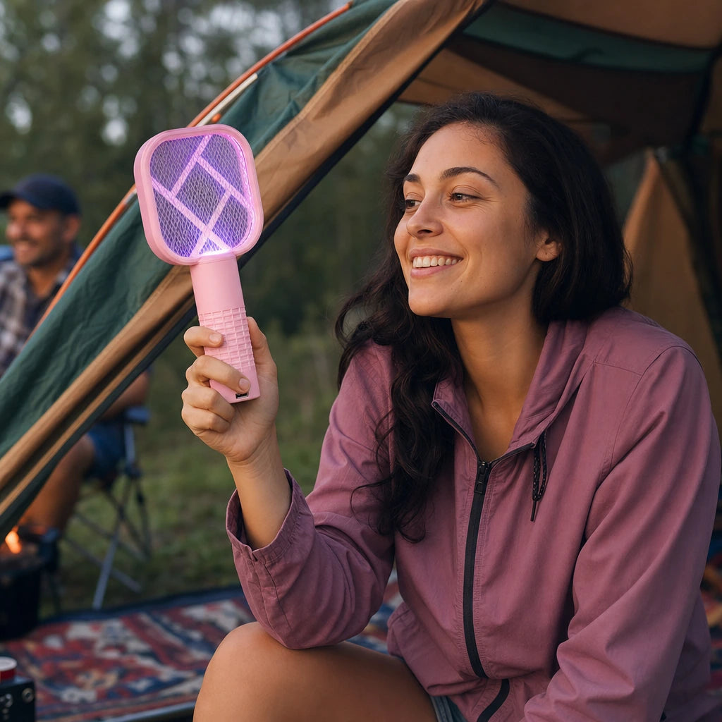 Block 3 — USB Mosquito Swatter & UV Trap Lamp