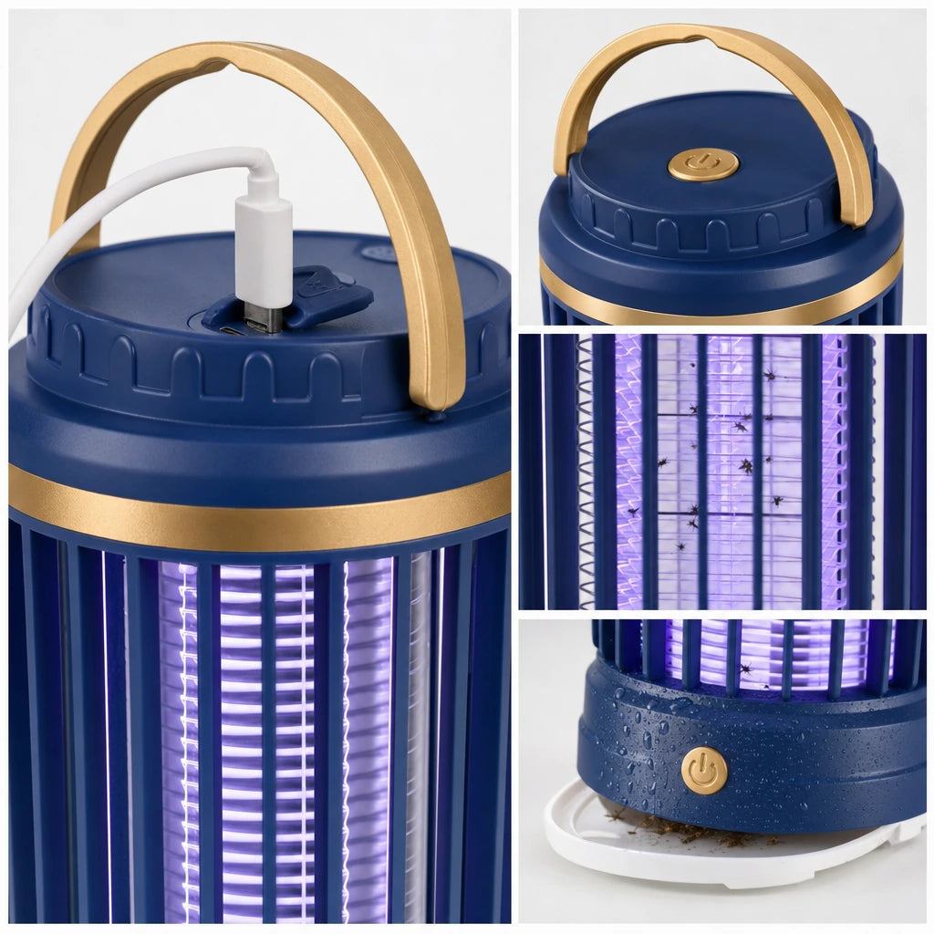 Block 2 — USB Rechargeable Mosquito Killer Lamp