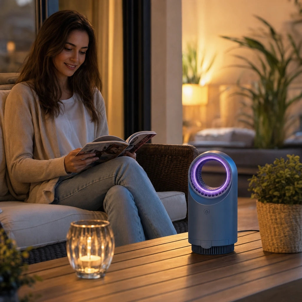Block 1 — UV Mosquito Trap Lamp with Strong Suction
