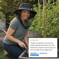UV Protection Hat with Insect Mesh