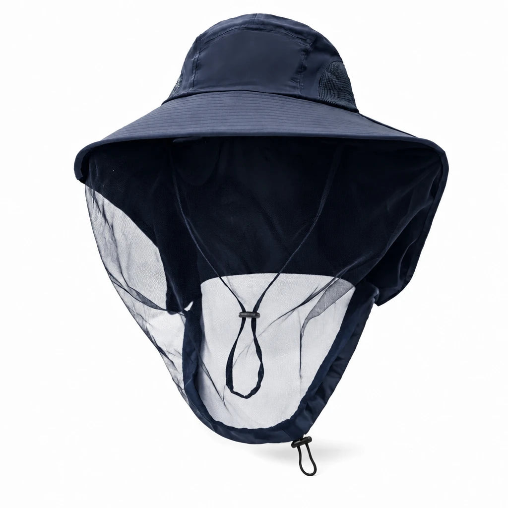 UV Protection Hat with Insect Mesh
