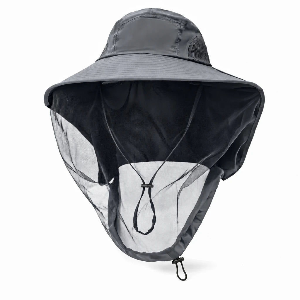 UV Protection Hat with Insect Mesh