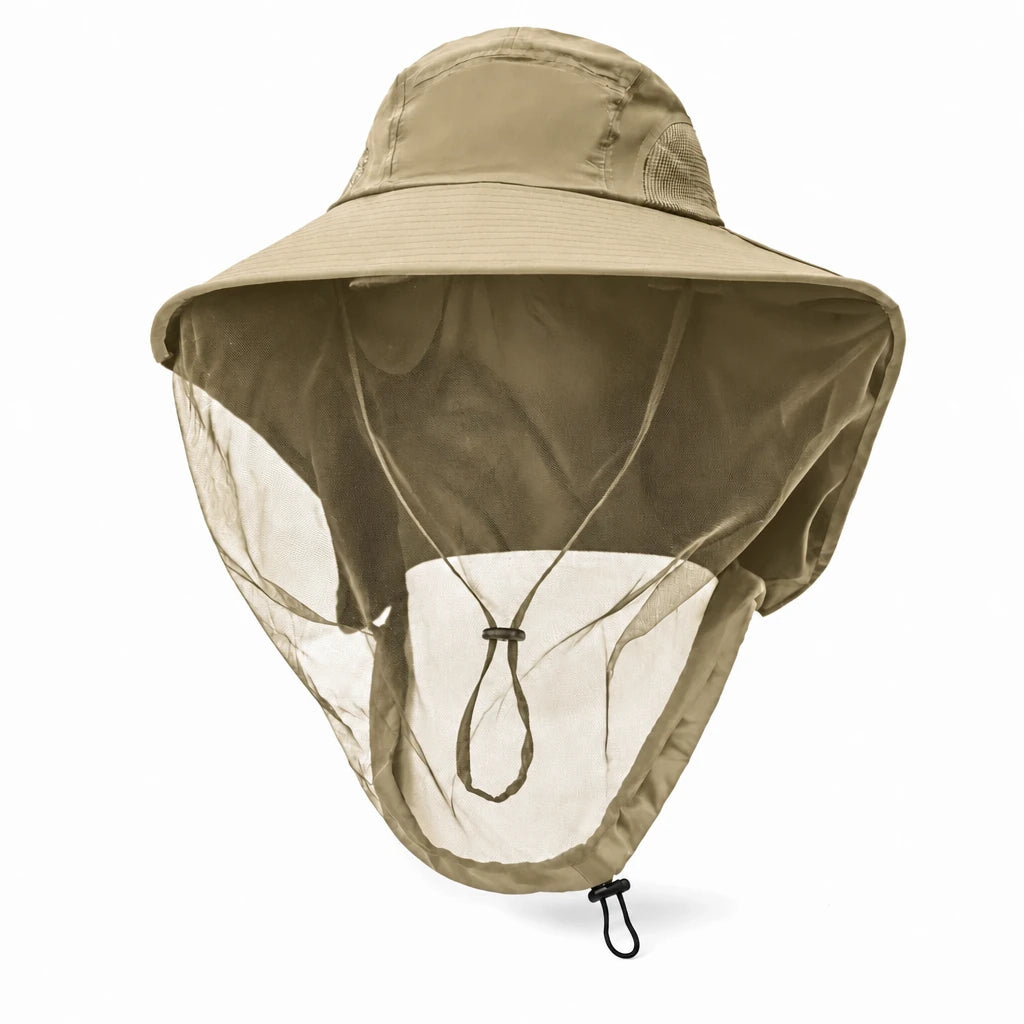 UV Protection Hat with Insect Mesh