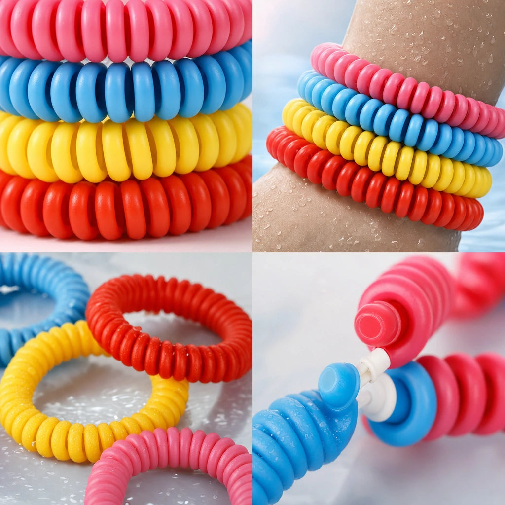 Block 2 — Waterproof Mosquito Repellent Bracelets 8pcs